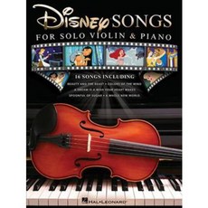 Disney Songs for Solo Violin & Piano, Hal Leonard Corp