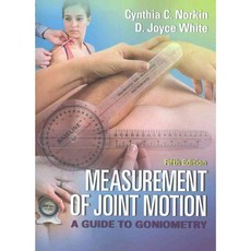 Measurement of Joint Motion: A Guide to Goniometry, F A Davis Co