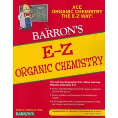Barron's E-Z Organic Chemistry, Barrons Educational Series Inc