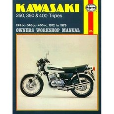 Kawasaki 250 350 and 400 Triples Owners Workshop Manual: '72-'79, Haynes Pubns