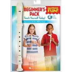 Recorder Fun! Beginner's Pack: Teach Yourself Today - Easy Lessons With over 40 Fun Songs!, Hal Leonard Corp