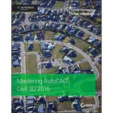 Mastering AutoCAD Civil 3D 2016, Sybex Inc