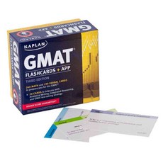 Kaplan GMAT Flashcards + APP, Kaplan Test Prep