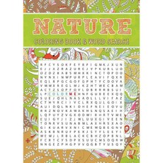 Nature Coloring Book & Word Search, Thunder Bay Pr