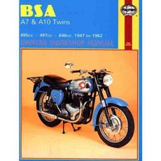 Bsa A7 Abd A10 Twins Owners Workshop Manual, Haynes Pubns