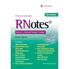 RNotes: Nurse's Clinical Pocket Guide, F A Davis Co