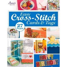 Easy Cross-Stitch Cards & Tags: 27 Projects, Annies Attic Llc