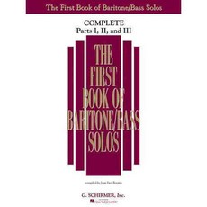 The First Book of Solos Complete - Parts I II and III: Baritone/Bass, G Schirmer Inc