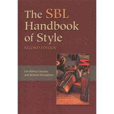 The SBL Handbook of Style, Society of Biblical Literature