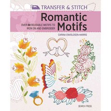 Romantic Motifs: Over 60 Reusable Motifs to Iron on and Embroider, Search Pr Ltd