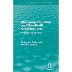 Managing Voluntary and Non-Profit Organizations: Strategy and Structure, Routledge