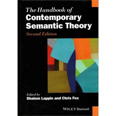The Handbook of Contemporary Semantic Theory, Blackwell Pub