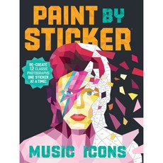 Rock Icons: Re-create 12 Classic Photographs One Sticker at a Time!, Workman Pub Co