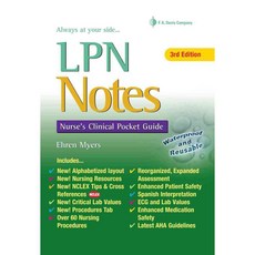 LPN Notes: Nurse's Clinical Pocket Guide, F A Davis Co