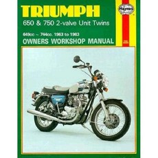 Triumph 650 and 750 2-valve Twins Owners Workshop Manual No. 122: '63-'83, Haynes Pubns