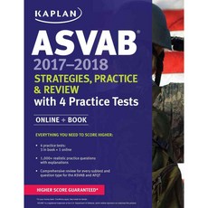 Kaplan Asvab 2017-2018: Strategies Practice and Review With 4 Practice Tests, Kaplan Test Prep