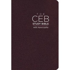 The CEB Study Bible: Common English Bible Cordovan Bonded Leather with Apocrypha