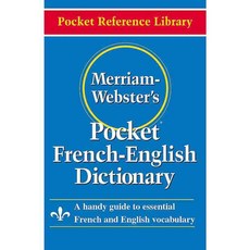 Merriam-Webster's Pocket French-English Dictionary, Merriam Webster