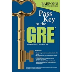 Pass Key to the GRE, Barrons Test Prep
