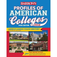 Profiles of American Colleges 2018, Barrons Educational Series Inc
