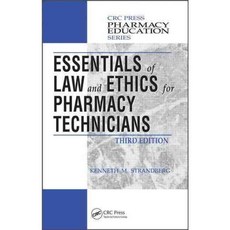 Essentials of Law and Ethics for Pharmacy Technicians, CRC Pr I Llc