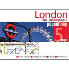 London Bus & Underground Popout Map, Compass Maps Ltd