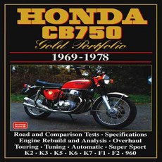 Honda Cb750 1969-78 Gold Portfolio, Brooklands Book Ltd