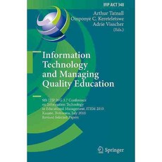 Information Technology and Managing Quality Education, Springer Verlag