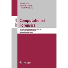 Computational Forensics, Springer-Verlag New York Inc