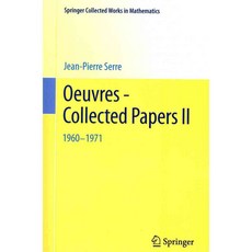 Oeuvres - Collected Papers II: 1960-1971, Springer Verlag