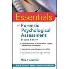 Essentials of Forensic Psychological Assessment, John Wiley & Sons Inc