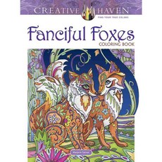 Fanciful Foxes Coloring Book, Dover Pubns