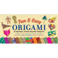 Fun & Easy Origami Kit: 30 Original Paper-folding Projects, Tuttle Pub