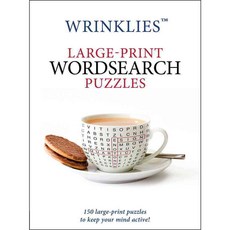 Wrinklies Large-Print Wordsearch Puzzles: 150 Large-print Puzzles to Keep Your Mind Active!, Prion Books
