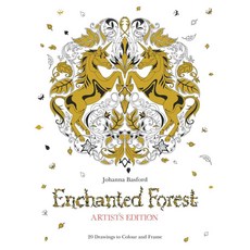 Enchanted Forest: Artist's Edition: 20 Drawings to Color and Frame, Laurence King Pub