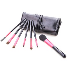 이엘피코리아 심플리 메이크업 브러쉬 세트, 블랙, 1개