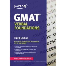 Kaplan GMAT Verbal Foundations, Kaplan Test Prep