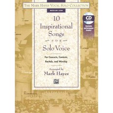 10 Inspirational Songs for Solo Voice: For Concerts Contests Recitals and Worship: Medium Low, Alfred Pub Co