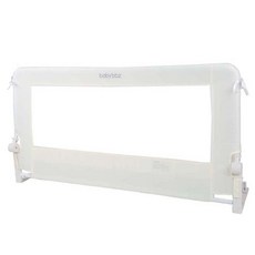 BabyBBZ 프리미엄 침대가드 120cm + 고정 끈, 크림 아이보리