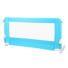 BabyBBZ 프리미엄 침대가드 150cm + 고정 끈, 아쿠아 블루