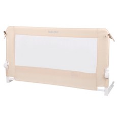 BabyBBZ 프리미엄 침대가드 120cm + 고정 끈, 헤이즐넛 베이지