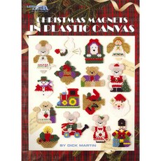 Christmas Magnets in Plastic Canvas, Leisure Arts