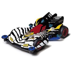 타미야 BEAK SPIDER ZEBRA 미니카 4WD, 혼합 색상, 1개