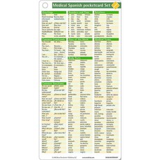 Medical Spanish Pocketcard Set, Borm Bruckmeier Pub Llc