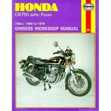 Honda Cb750 Sohc Fours Owners Workshop Manual No. 131: 736cc '69-'79, Haynes Pubns