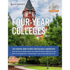 Peterson's Four-Year Colleges 2017, Petersons
