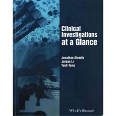 Clinical Investigations at a Glance, Blackwell Pub