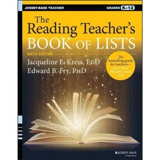The Reading Teacher's Book of Lists: Grades K-12, Jossey-Bass Inc Pub