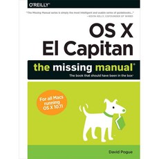 OS X El Capitan: The Missing Manual, Oreilly & Associates Inc