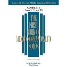 The First Book of Solos Complete - Parts I II and III: Mezzo-Soprano/Alto, G Schirmer Inc